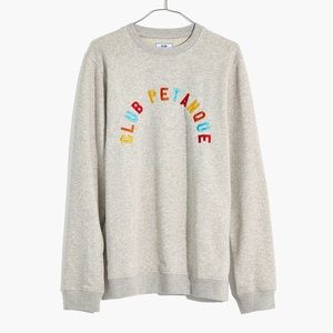 Madewell x Club Petanque Rainbow Sweatshirt